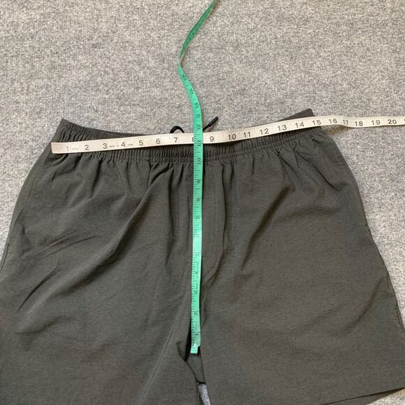 Chubbies Shorts Mens M Medium Charcoal Grey Mid Rise Elastic Waist Stretch Swim - Picture 7 of 13